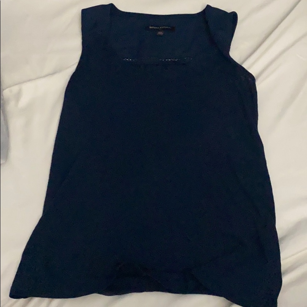Banana republic blue tank
